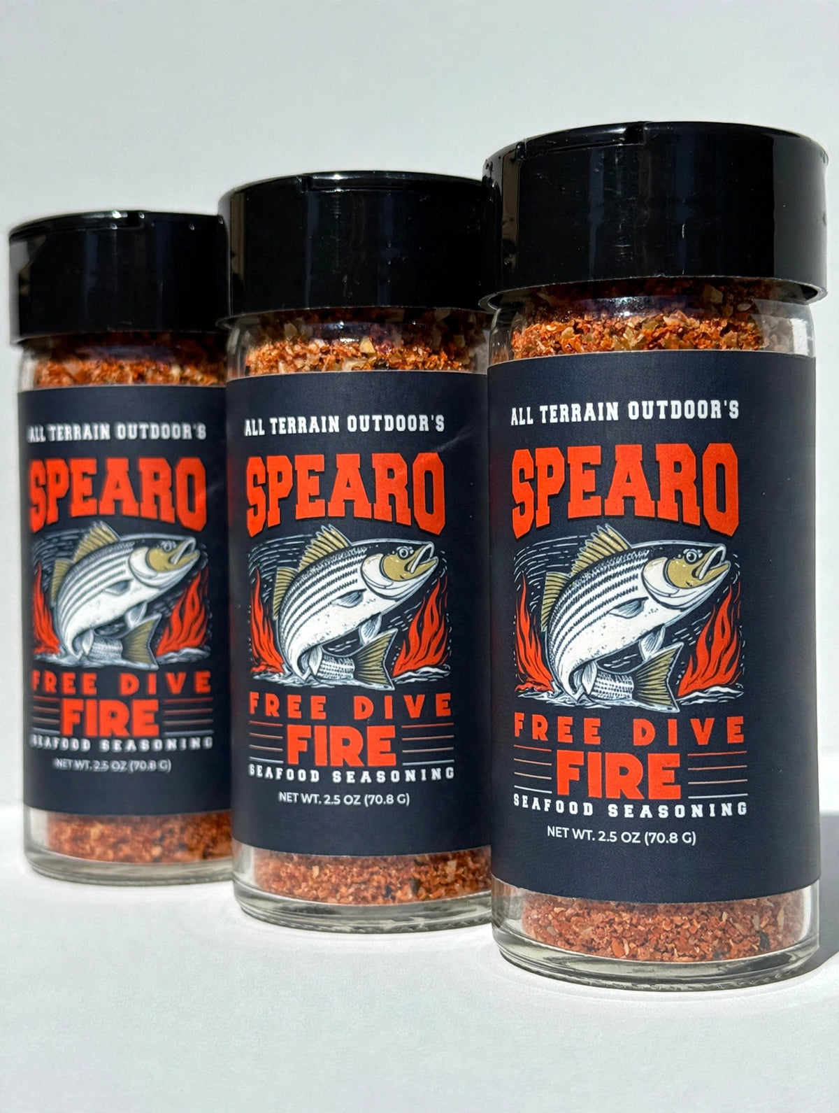3-Pack. Spearo ~ Free Dive Fire